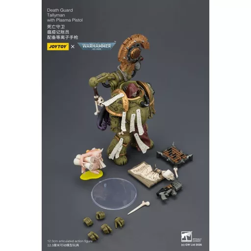 Warhammer 40,000 Action Figure Death Guard Tallyman 12 cm
