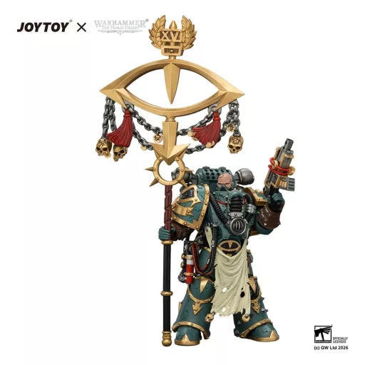 Warhammer Action Figure Sons of Horus Maloghurst the Twisted, the Warmaster's Equerry 13 cm