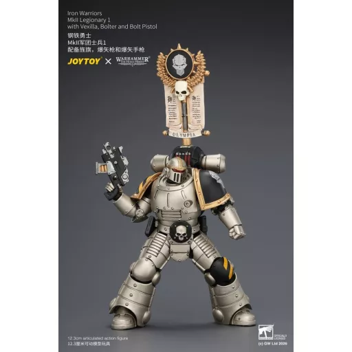 Warhammer The Horus Heresy Action Figure Iron Warriors MkII Legionary 1 12 cm