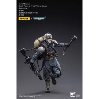   Warhammer 40k Action Figure 1/18 Astra Militarum Death Korps of Krieg Veteran Squad Guardsman 11 cm