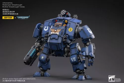 Warhammer 40,000 Action Figure 1/18 Ultramarines Redemptor Dreadnought Brother Dreadnought Tyleas 30 cm Reproduction
