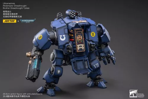 Warhammer 40,000 Action Figure 1/18 Ultramarines Redemptor Dreadnought Brother Dreadnought Tyleas 30 cm Reproduction