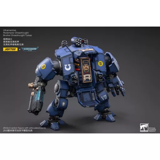 Warhammer 40,000 Action Figure 1/18 Ultramarines Redemptor Dreadnought Brother Dreadnought Tyleas 30 cm Reproduction
