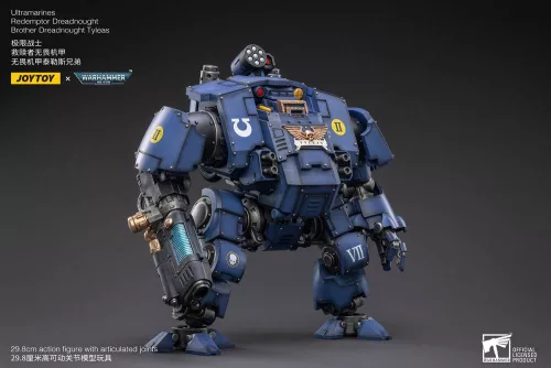 Warhammer 40,000 Action Figure 1/18 Ultramarines Redemptor Dreadnought Brother Dreadnought Tyleas 30 cm Reproduction