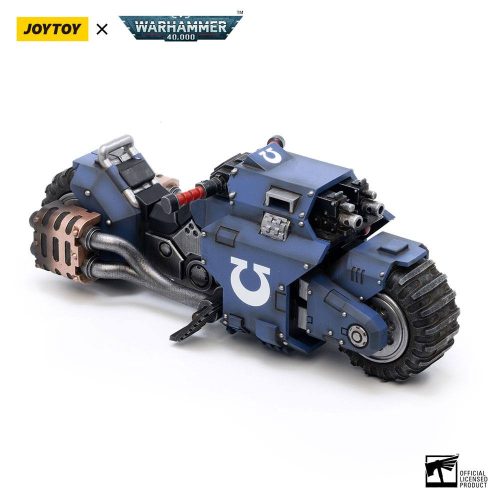 Warhammer 40k Jármű 1/18 Ultramarines Outrider Bike 22 cm