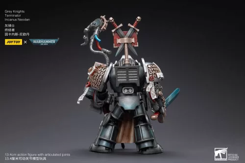 Warhammer 40k Action Figure 1/18 Grey Knights Terminator Incanus Neodan 13 cm