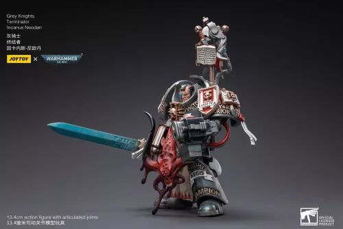 Warhammer 40k Action Figure 1/18 Grey Knights Terminator Incanus Neodan 13 cm