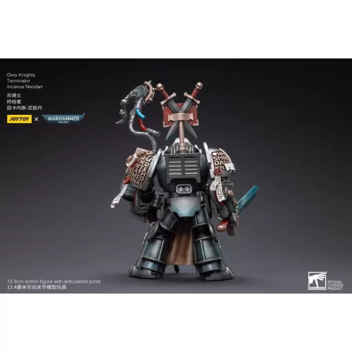 Warhammer 40k Action Figure 1/18 Grey Knights Terminator Incanus Neodan 13 cm