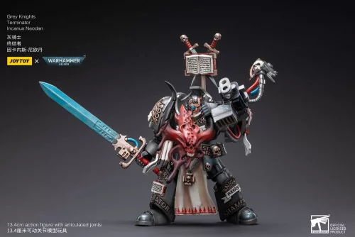 Warhammer 40k Action Figure 1/18 Grey Knights Terminator Incanus Neodan 13 cm