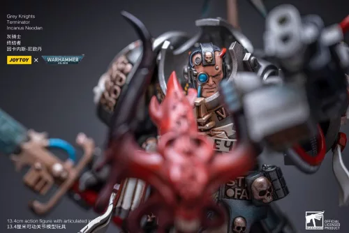 Warhammer 40k Action Figure 1/18 Grey Knights Terminator Incanus Neodan 13 cm