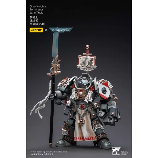 Warhammer 40k Action Figure 1/18 Grey Knights Terminator Jaric Thule 13 cm