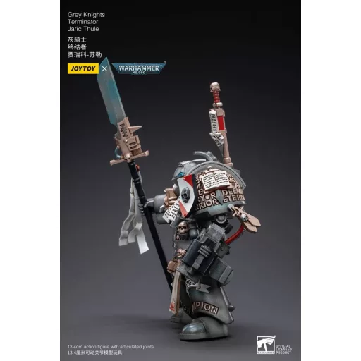 Warhammer 40k Action Figure 1/18 Grey Knights Terminator Jaric Thule 13 cm