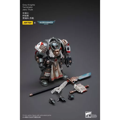 Warhammer 40k Action Figure 1/18 Grey Knights Terminator Jaric Thule 13 cm