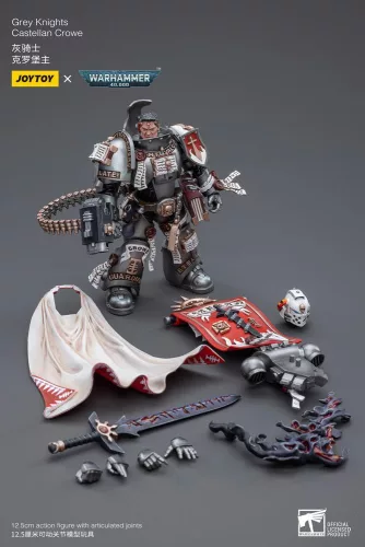 Warhammer 40k Action Figure 1/18 Grey Knights Castellan Crowe 12 cm