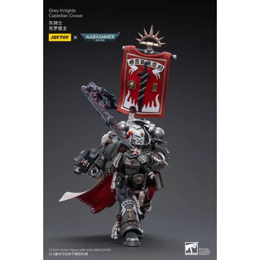 Warhammer 40k Action Figure 1/18 Grey Knights Castellan Crowe 12 cm
