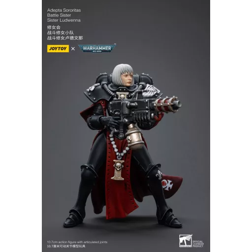 Warhammer 40k Action Figure 1/18 Adepta Sororitas Battle Sister Sister Ludwenna 10 cm