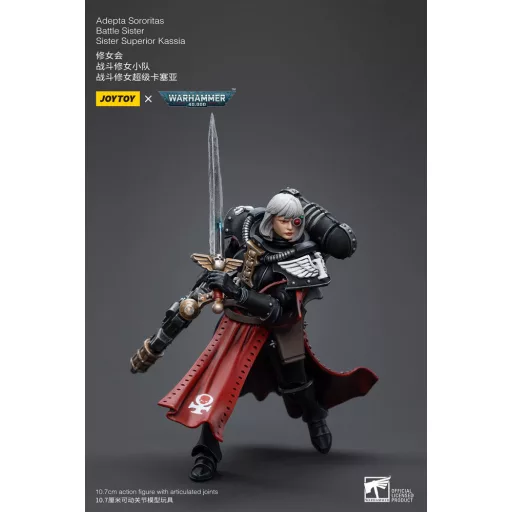 Warhammer 40k Action Figure 1/18 Adepta Sororitas Battle Sister Sister Kassia 10 cm