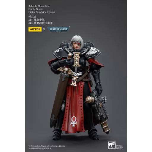Warhammer 40k Action Figure 1/18 Adepta Sororitas Battle Sister Sister Kassia 10 cm