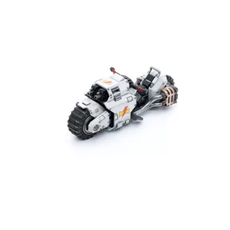   Warhammer 40k Vehicle 1/18 White Scars Raider-pattern Combat Bike 22 cm