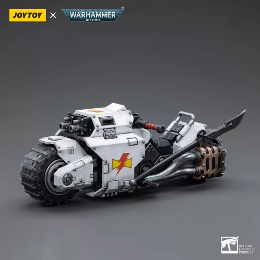 Warhammer 40k Vehicle 1/18 White Scars Raider-pattern Combat Bike 22 cm