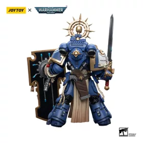   Warhammer 40k Action Figure 1/18 Ultramarines Primaris Captain with Relic Shield and Power Sword 12 cm