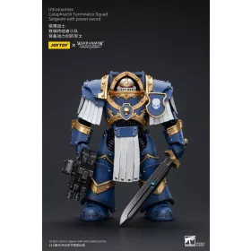   Warhammer The Horus Heresy Figura 1/18 Ultramarines Cataphractii Terminator Squad Sergeant with Power Sword 14 cm