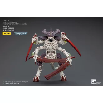   Warhammer 40k Figura 1/18 Tyranids Hive Fleet Leviathan Tyranid Warrior with Boneswords 14 cm