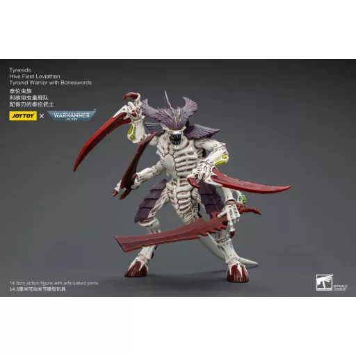 Warhammer 40k Figura 1/18 Tyranids Hive Fleet Leviathan Tyranid Warrior with Boneswords 14 cm