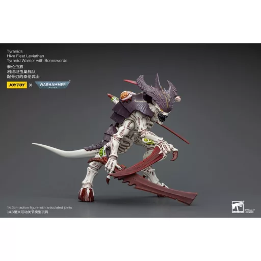 Warhammer 40k Figura 1/18 Tyranids Hive Fleet Leviathan Tyranid Warrior with Boneswords 14 cm