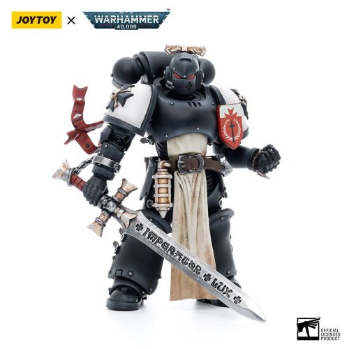 Warhammer 40k Figura 1/18 Black Templars The Emperors Champion Rolantus 12 cm