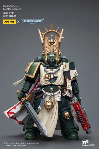 Warhammer 40k Figura 1/18 Dark Angels Master Lazarus 12 cm