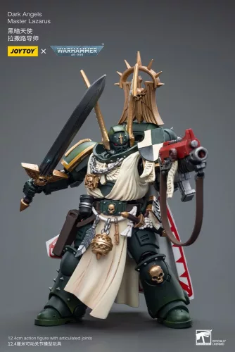 Warhammer 40k Figura 1/18 Dark Angels Master Lazarus 12 cm