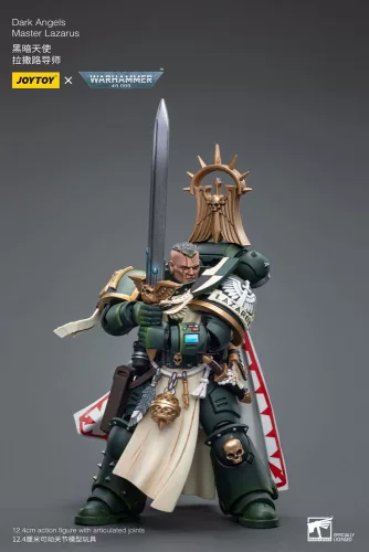 Warhammer 40k Figura 1/18 Dark Angels Master Lazarus 12 cm