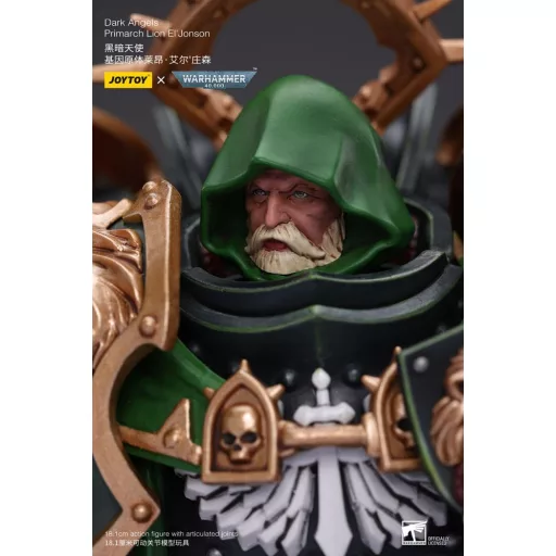 Warhammer 40k Figura 1/18 Dark Angels Primarch Lion El' Jonson 18 cm Reproduction