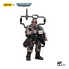 Warhammer 40k Figura 1/18 Astra Militarum Cadian Command Squad Veteran with Master Vox 12 cm