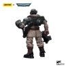 Warhammer 40k Figura 1/18 Astra Militarum Cadian Command Squad Veteran Sergeant with Power Fist 12 cm