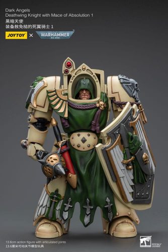 Warhammer 40k Figura 1/18 Dark Angels Deathwing Knight with Mace of Absolution 1 12 cm