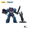 Warhammer 40k Figura 1/18 Ultramarines Terminator Squad Sergeant with Power Sword and Teleport Homer 12 cm