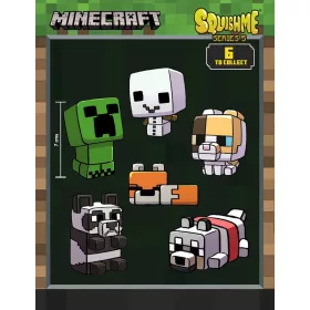   Minecraft Squishme Anti-Stress Figures 7 cm Series 5 Display (16)