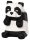 Minecraft Mega Squishme Anti-Stress Figura Series 1 Panda 15 cm