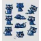 Cat Scans Mini Figures S1 6 cm Blind Box Display (9)