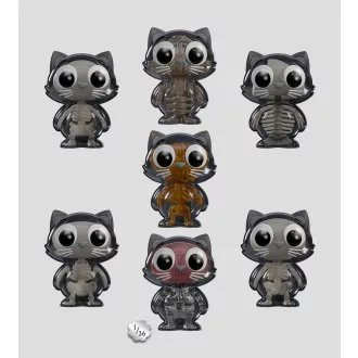   Cat Scans Mini Figures S2 Bare Bones 6 cm Blind Box Display (6)