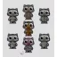 Cat Scans Mini Figures S2 Bare Bones 6 cm Blind Box Display (6)