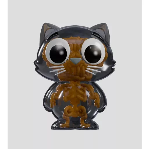 Cat Scans Mini Figures S2 Bare Bones 6 cm Blind Box Display (6)