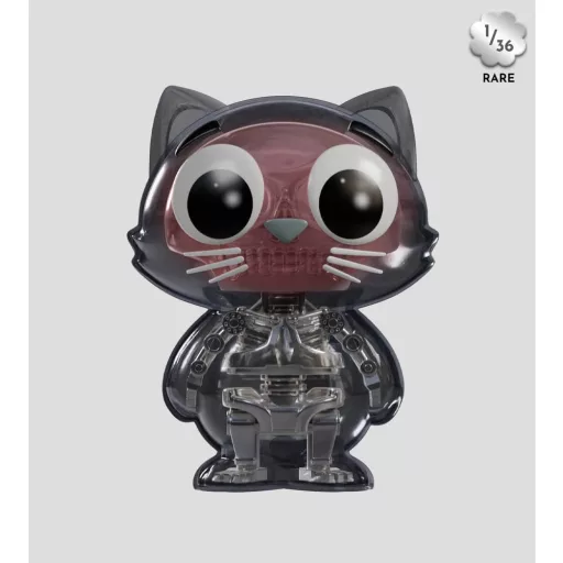 Cat Scans Mini Figures S2 Bare Bones 6 cm Blind Box Display (6)