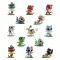 Cat Scans Mini Figures S3 - On the Ball 6 cm Blind Box Display (12)