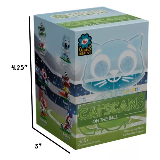 Cat Scans Mini Figures S3 - On the Ball 6 cm Blind Box Display (12)