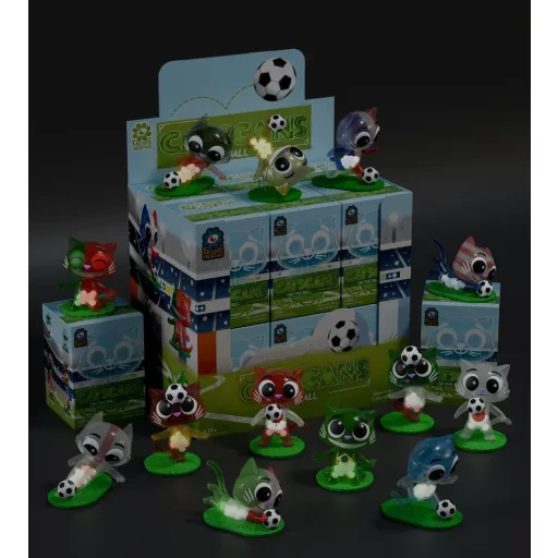 Cat Scans Mini Figures S3 - On the Ball 6 cm Blind Box Display (12)