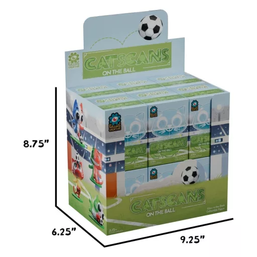 Cat Scans Mini Figures S3 - On the Ball 6 cm Blind Box Display (12)