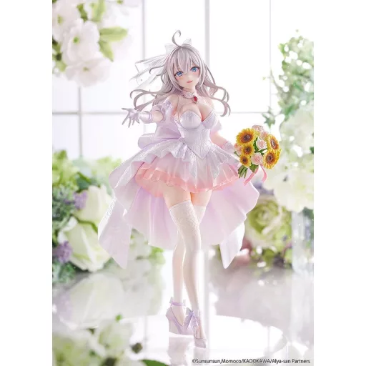 Alya Sometimes Hides Her Feelings in Russian Statue 1/7 Alisa Mikhailovna Kujou Wedding Dress Ver. 24 cm